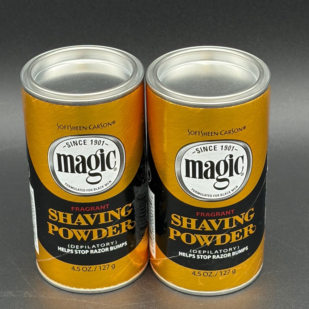 SoftSheen-Carson Magic Fragrant Shaving Powder Depilatory‎ 4.5 oz 2 Pack